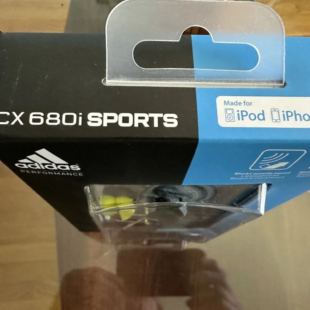 Sennheiser in-ear Adidas sports headphones - brand new - never used
